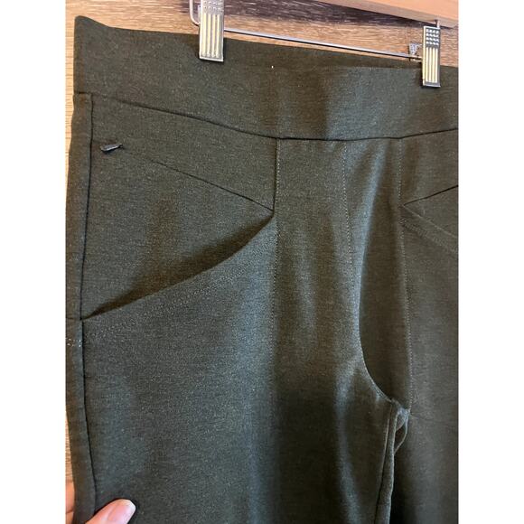 Betabrand Size Small Pants Jeggings Green NEW Pockets Stretchy Career - Picture 3 of 12